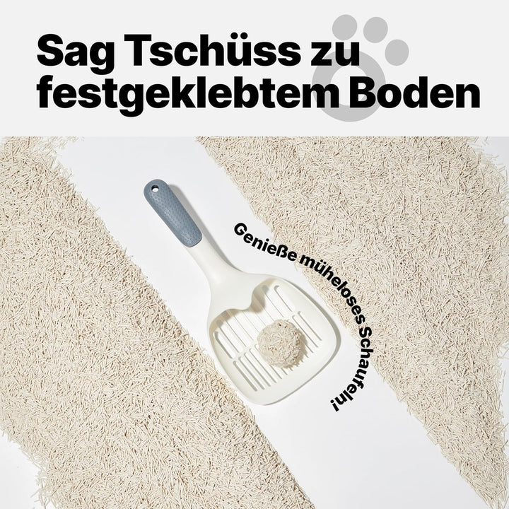 Tofu Katzenstreu - Klumpend, Pflanzlich aus Erbsenhülsen, Biologisch Abbaubar, 99% Staubfrei, Optima