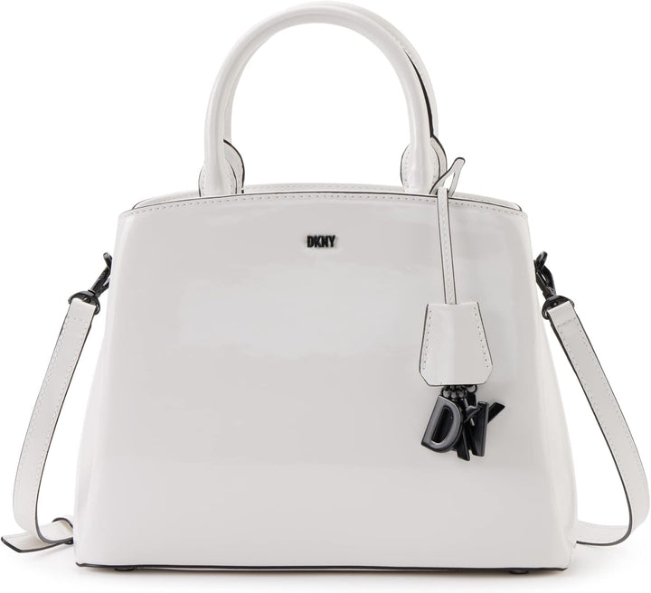 DKNY Paige Umhängetasche Medium L Optisches Weiss, L Optisches Weiss