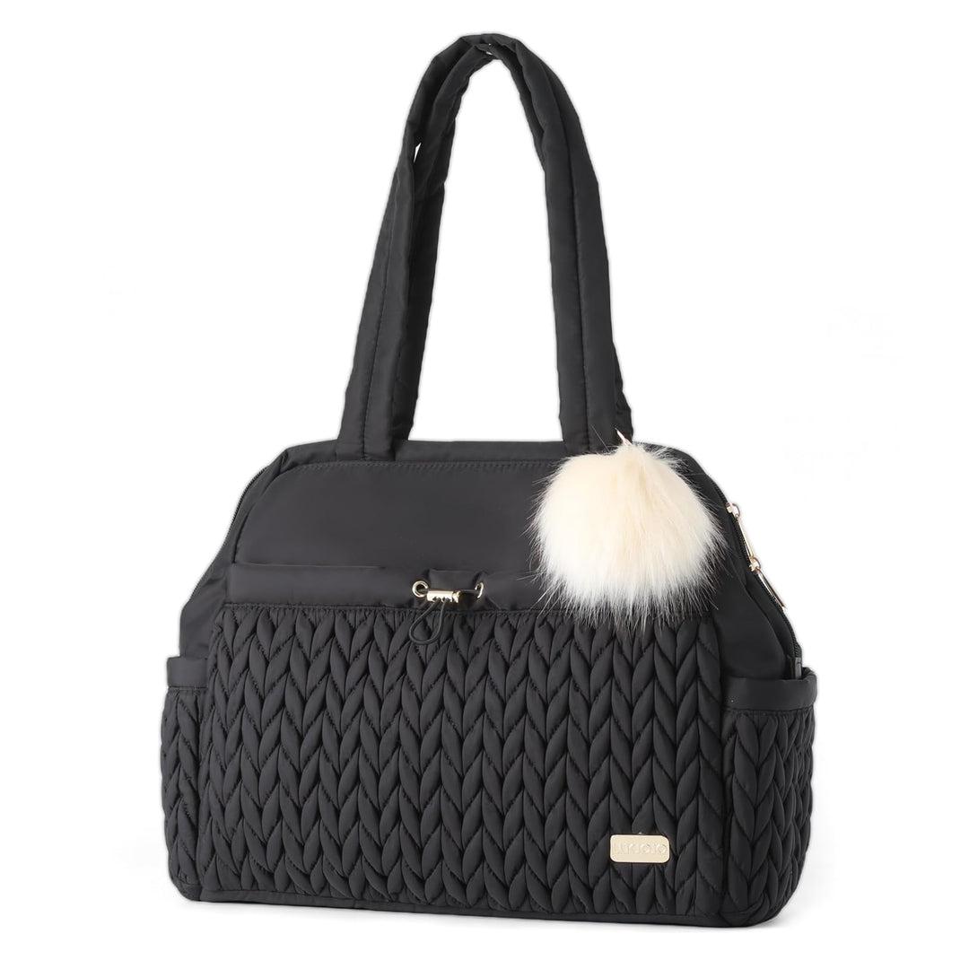 Wickeltasche, Baby-Reise-Organizer (Beige) Schwarz, Schwarz