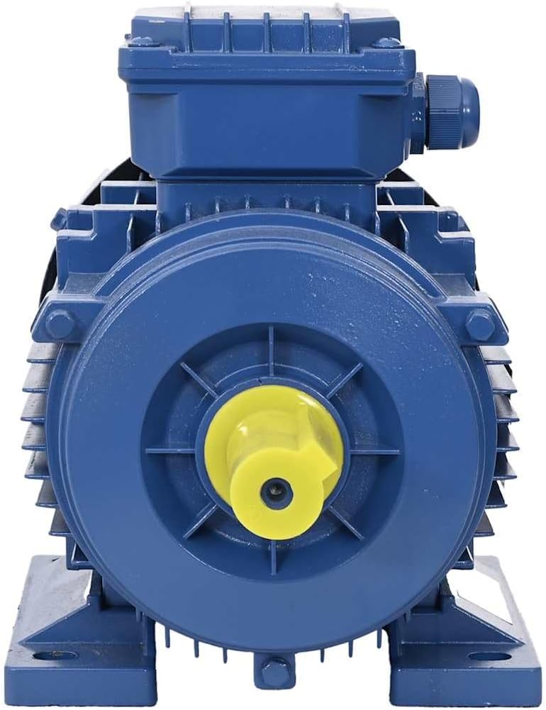 vidaXL Elektromotor 3-Phasen Asynchronmotor Drehstrommotor Motor E-Motor für Kompressor Hebezeug Win