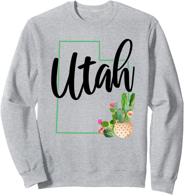 Utah Kaktus USA Amerika Souvenir Sweatshirt