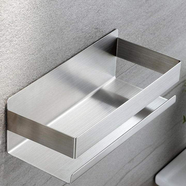 YIGII Duschablage Ohne Bohren – Selbstklebender Badezimmer Organizer aus Rostfreiem Edelstahl, Platz