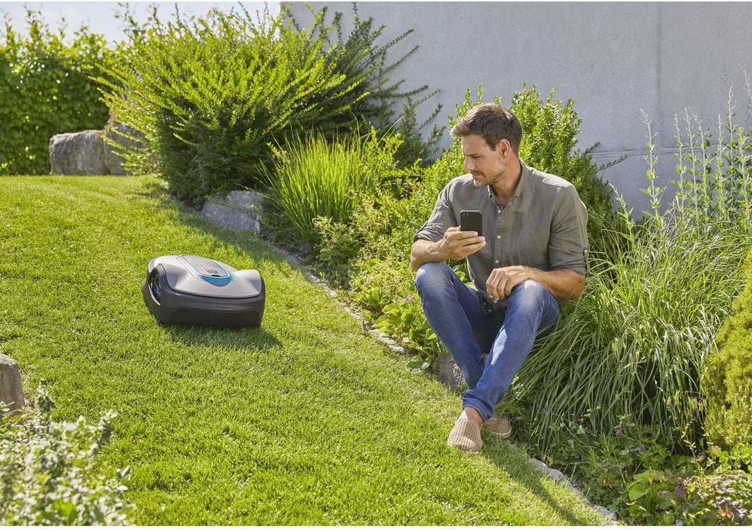 Mähroboter Smart Sileno Life 1.250 M² Set, mit Smart Gateway smart system-App Bedienung bis zu 1250