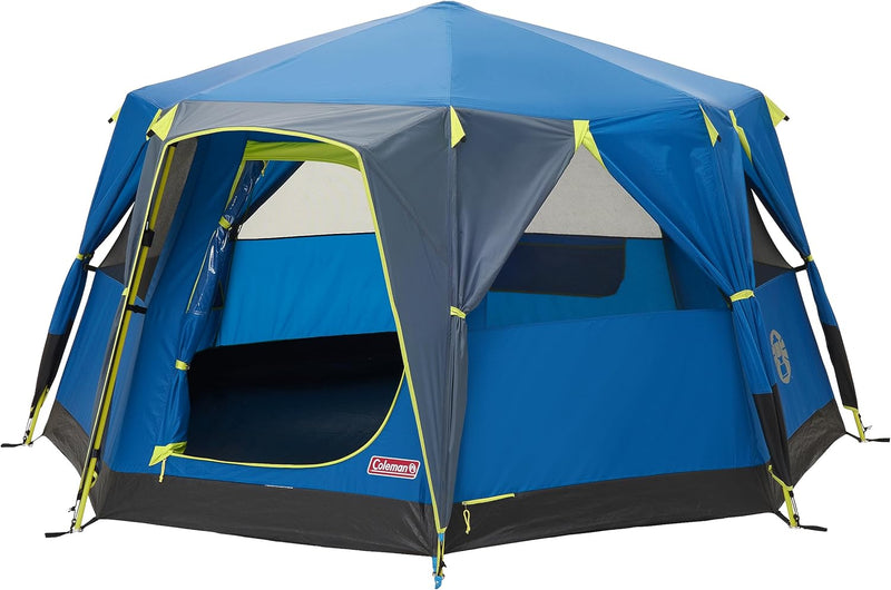 Coleman Zelt OctaGo, 3 Personen Festivalzelt, Kuppelzelt, wasserdichtes 3 Mann Campingzelt mit einge