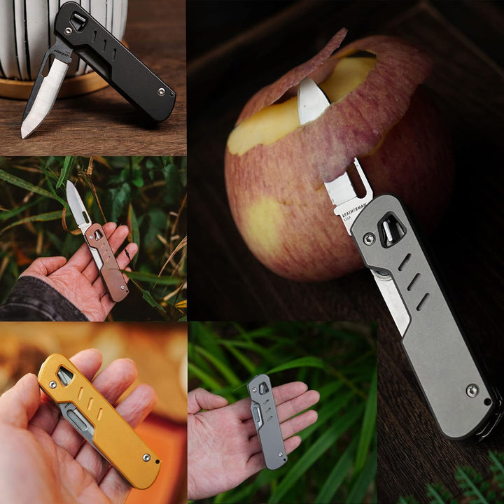HorixGear 1 Paar Handle Patch Custom Messing Skalen für T4 Multitool (Kupfer), Kupfer