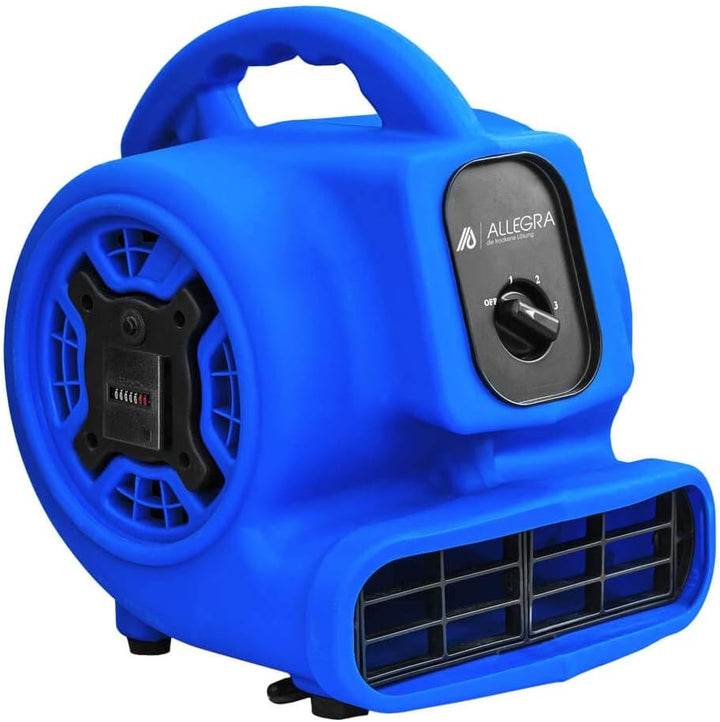 ALLEGRA Radiallüfter RL 1200 Turbolüfter Lüfter Windmaschine Gebläse (Luftumwälzung 900 m³/h), Luftu