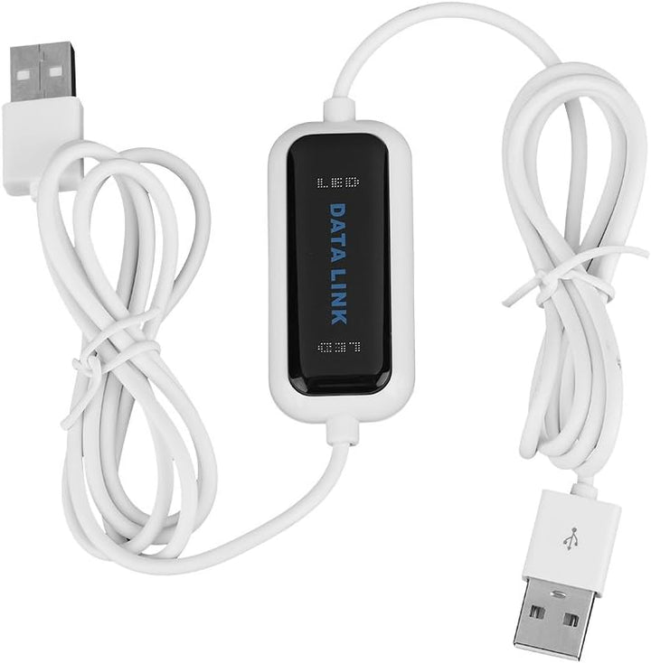 Datenkabel USB 2.0 PC zu PC Linkkabel,High-Speed USB 2.0 Link-Kabel Daten Kabel Verbindungskabel,USB