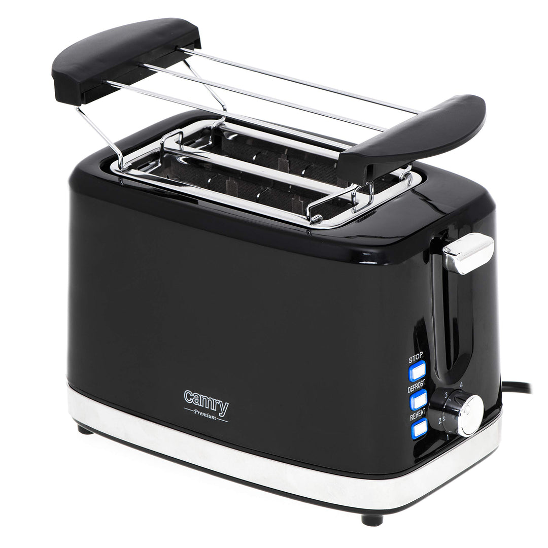 CAMRY CR 3218 2-Scheiben Toaster, Schwarz
