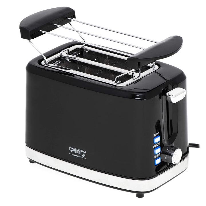 CAMRY CR 3218 2-Scheiben Toaster, Schwarz