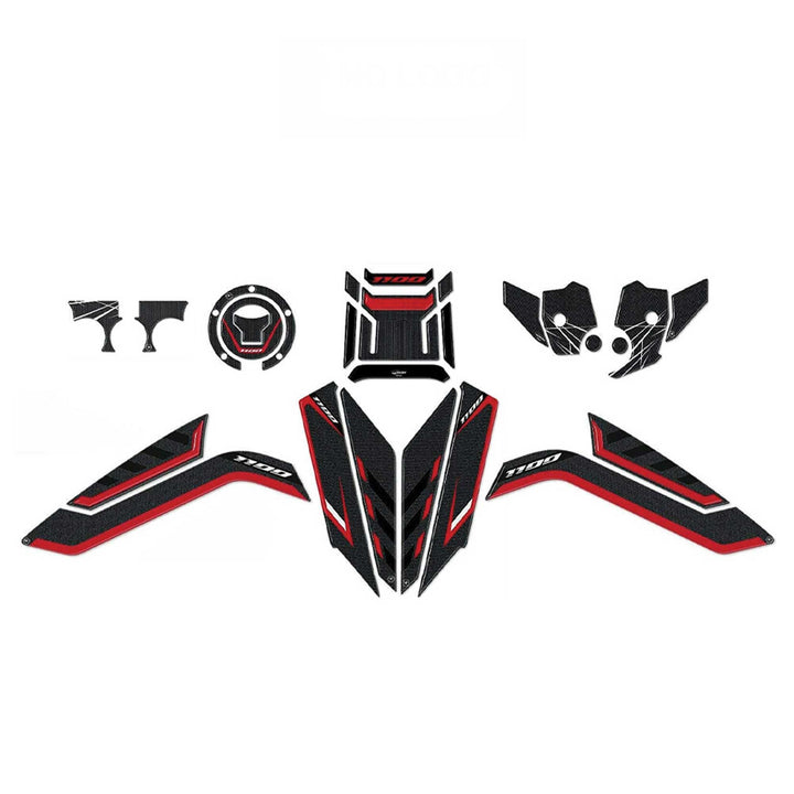 labelbike - Komplette KIT Aufkleber Motorrad in 3D Gel kompatibel mit Honda Africa Twin 1100 L ab 20