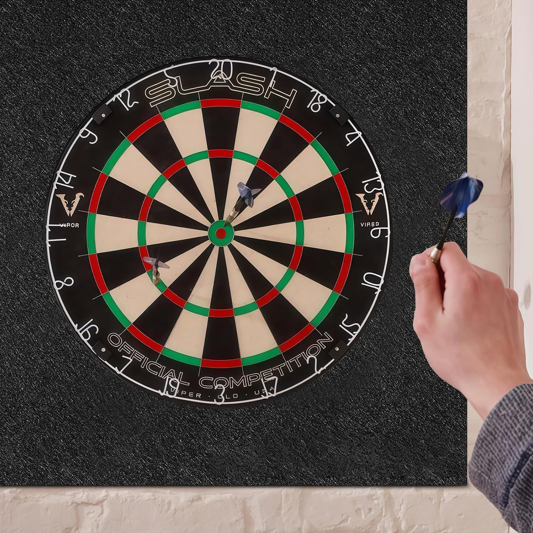 4 Stück Surround Dartscheibe Umrandung: Dartboard Schutzring für 60 cm Dartscheibe, Wandschutz Ring,
