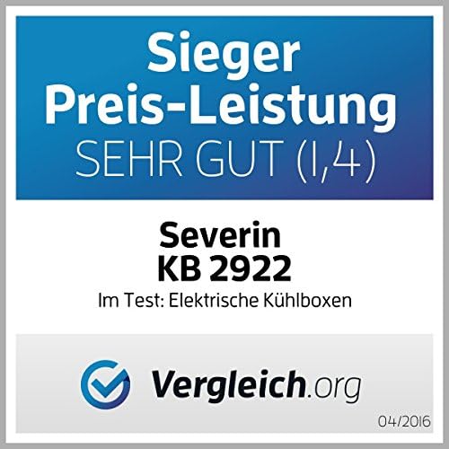 SEVERIN Elektrische Kühlbox (19 L) mit Kühl- und Warmhaltefunktion, Auto Kühlbox mit 2 Anschlüssen (