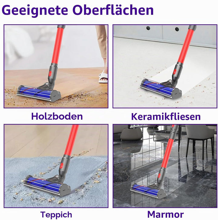 Staubsauger Ersatzteile Kompatibel für Dyson V7 V8 V10 V11 V15 SV10 SV11 SV12 SV14, Elektrische Bürs