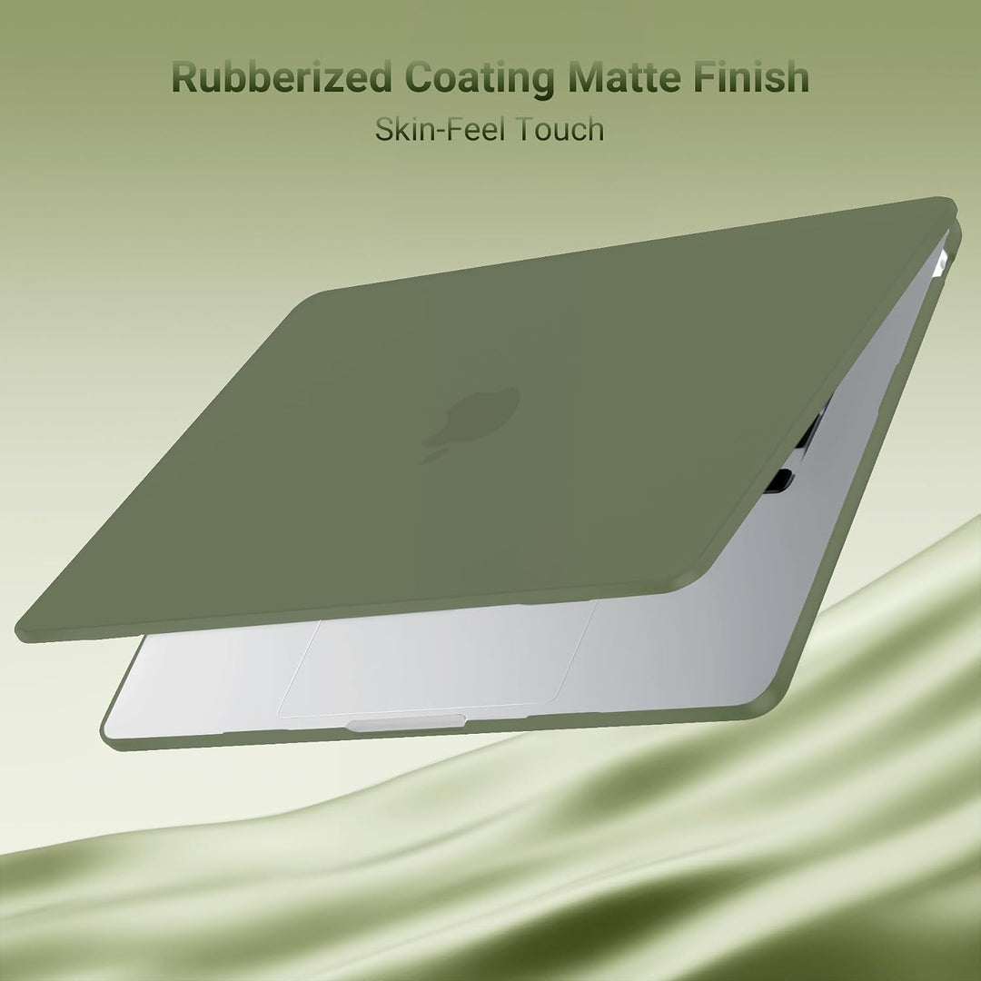 MOSISO Kompatibel mit MacBook Air 15 Zoll Hülle 2026 2025 2024 2023 M5 M4 M3 M2, Hartschale Hülle A3