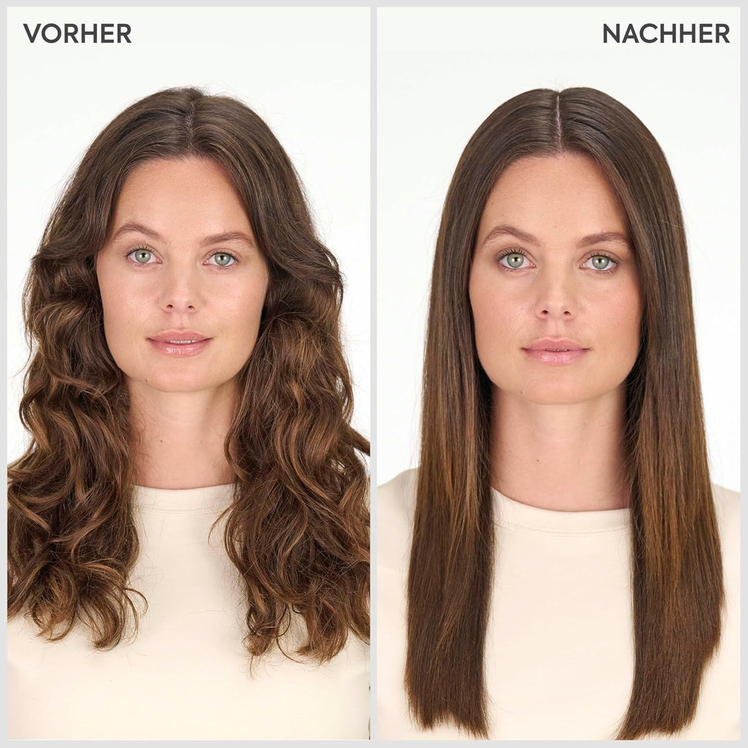 BaByliss Midnight Shine Glätteisen, Haarglätter mit Titan‑Keramikplatten, Extra lange Stylingplatten