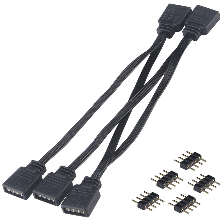 Akasa Compatible 4-in-1 RGB Splitterkabel - 40 cm