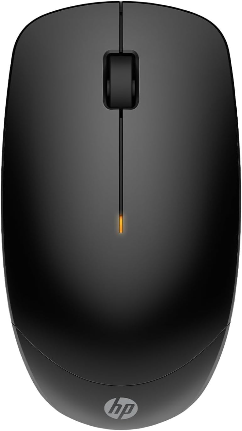 HP 230 Slim Wireless, Verbindung mit USB-A Dongle mit 2,4 GHz, Multi-Gerät, bis zu 1600 DPI, Autonom