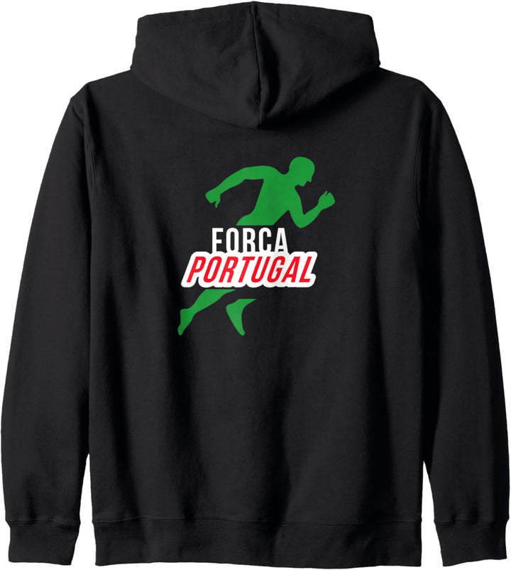 Flagge Portugal Kapuzenjacke