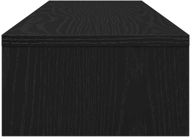 vidaXL Monitorständer Schwarze Eiche 100 x 24 x 13 cm Holzwerkstoff