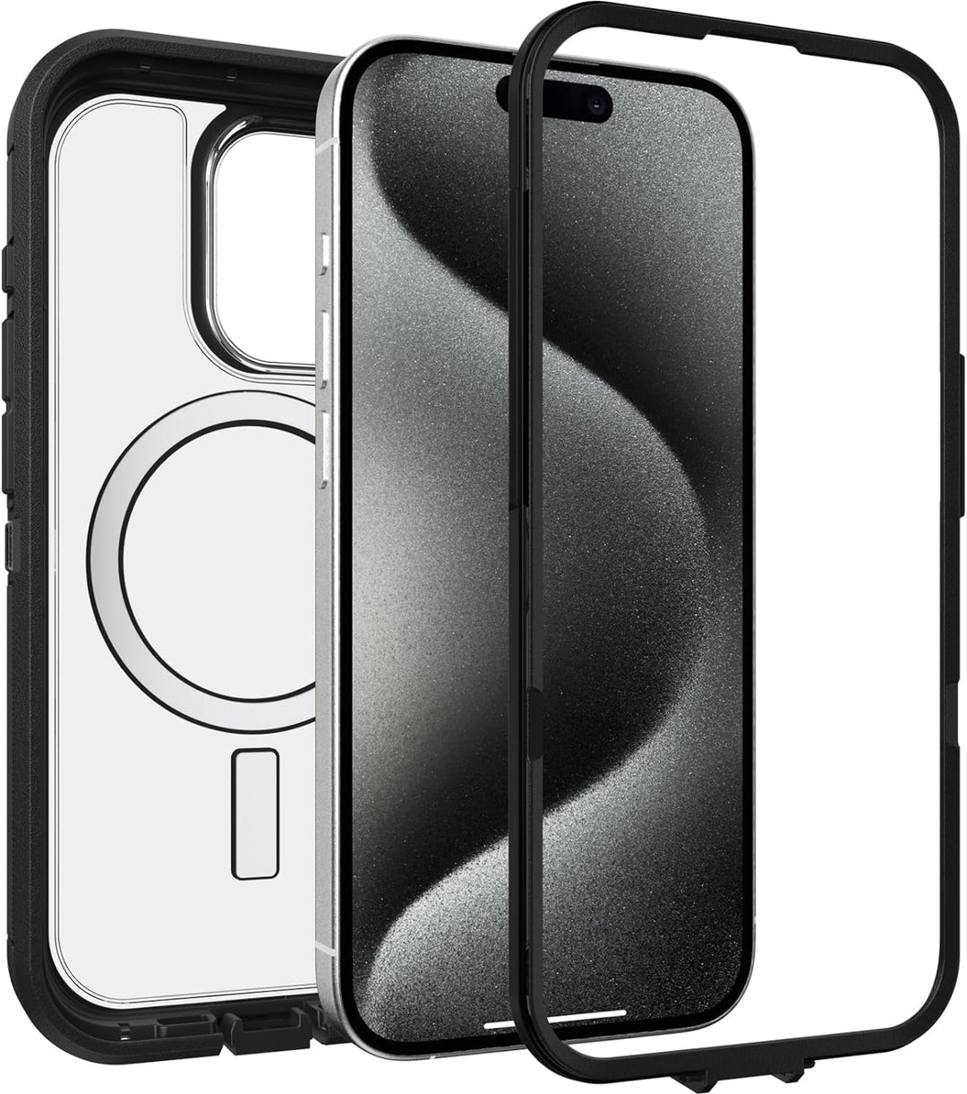 OtterBox Defender XT Hülle für iPhone 15 Pro mit MagSafe, stossfest, ultra-robust, schützende Hülle,
