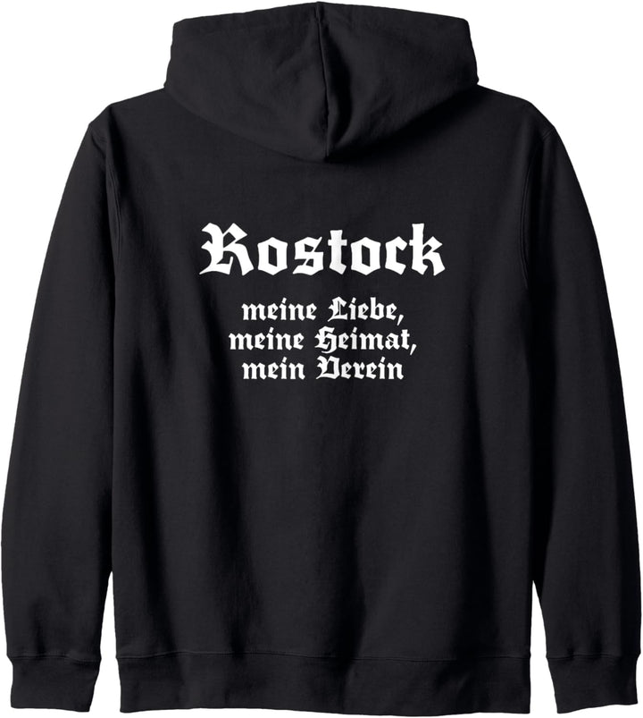 Rostock Meine Liebe Meine Heimat Mein Verein Kapuzenjacke