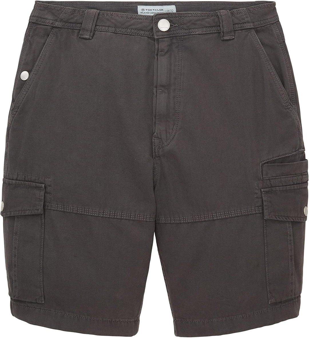 TOM TAILOR Herren Relaxed Fit Cargo Shorts 29 10899 - Tarmac Grey, 29 10899 - Tarmac Grey