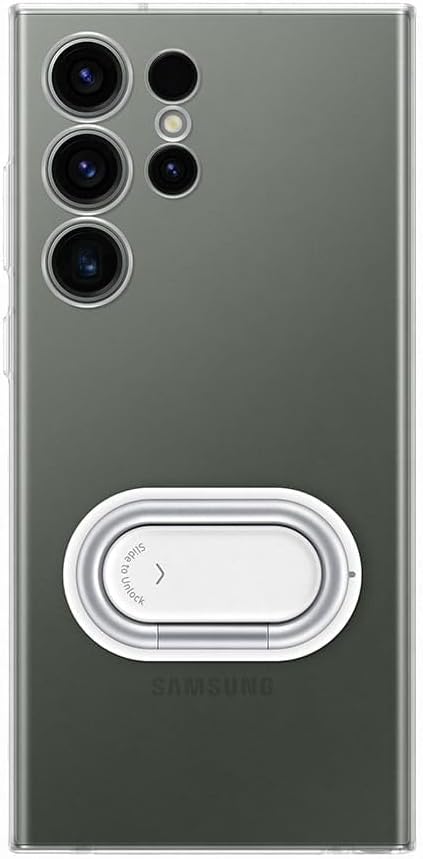 Samsung Clear Gadget Smartphone Case EF-XS918 für Galaxy S23 Ultra, Handy-Hülle, Standfuss, Durchsic
