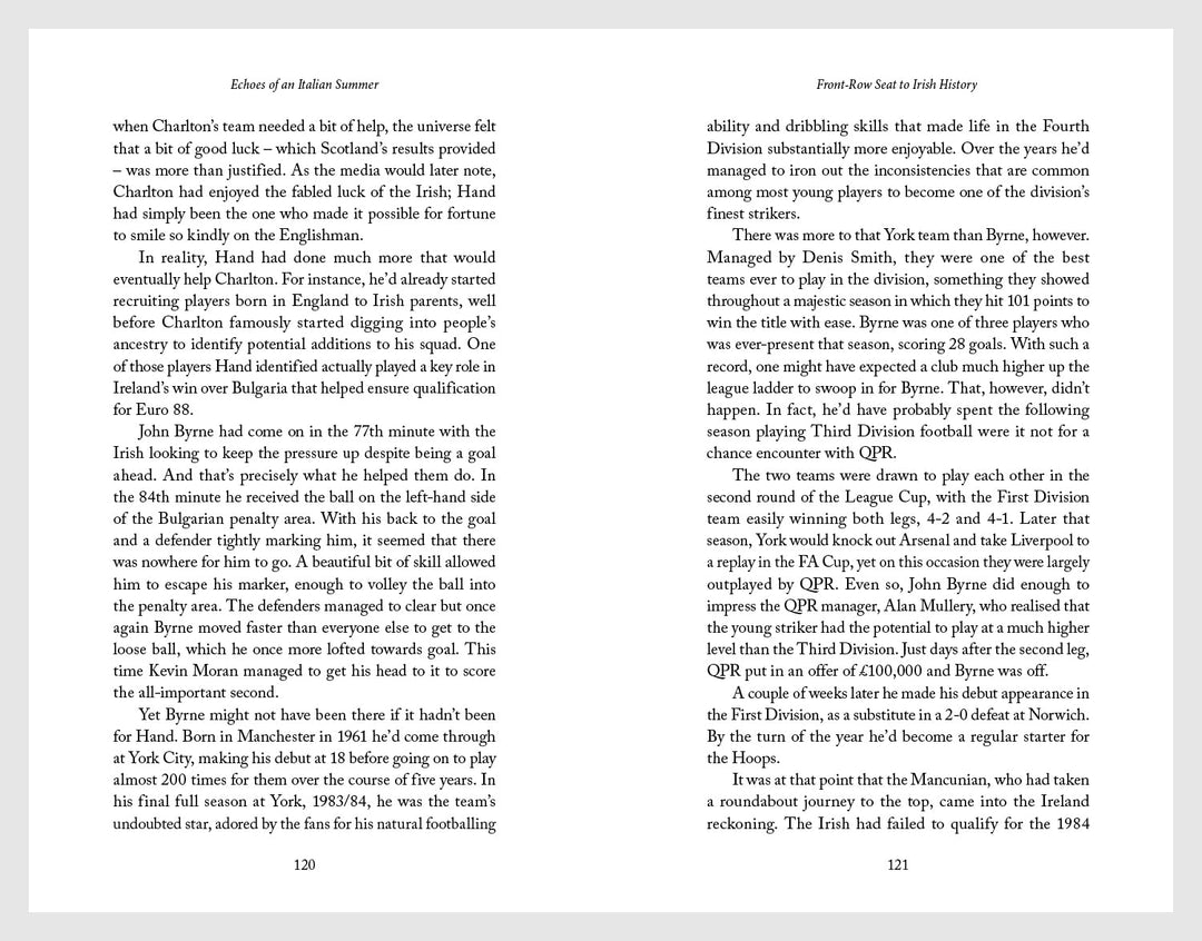 Echoes of an Italian Summer: Stories from Italia 90, Taschenbuch
