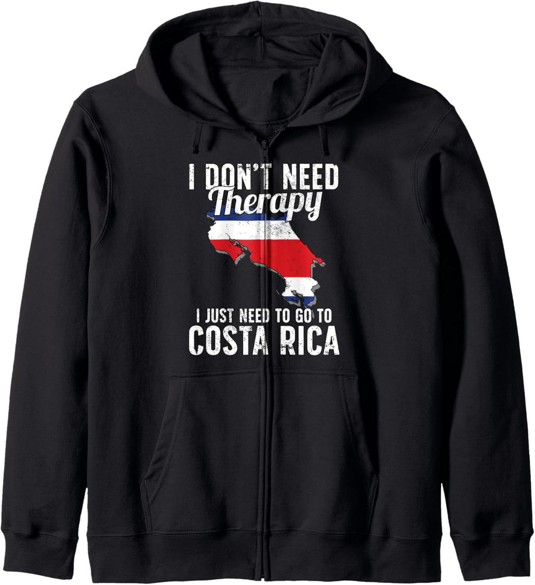 Costa Rica Flagge I Costa Rica Flagge I Urlaub Costa Rica Kapuzenjacke