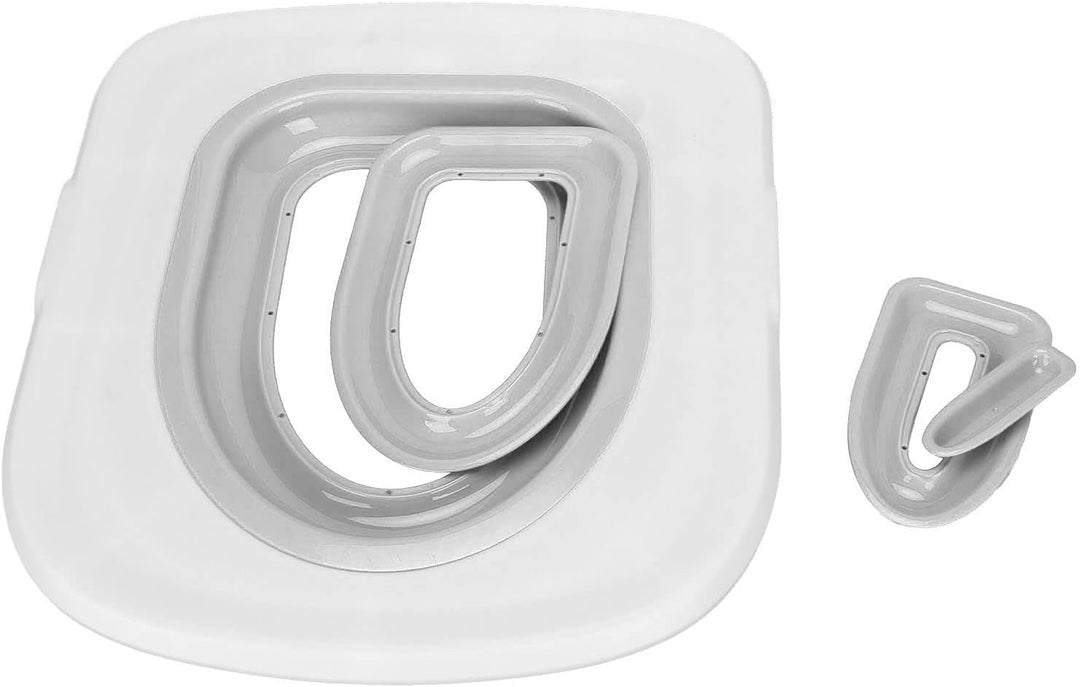 ciciglow Toiletten-Trainingsset, Katzentoilette, Haustiertrainer, Abnehmbares Design, Starke Tragfäh