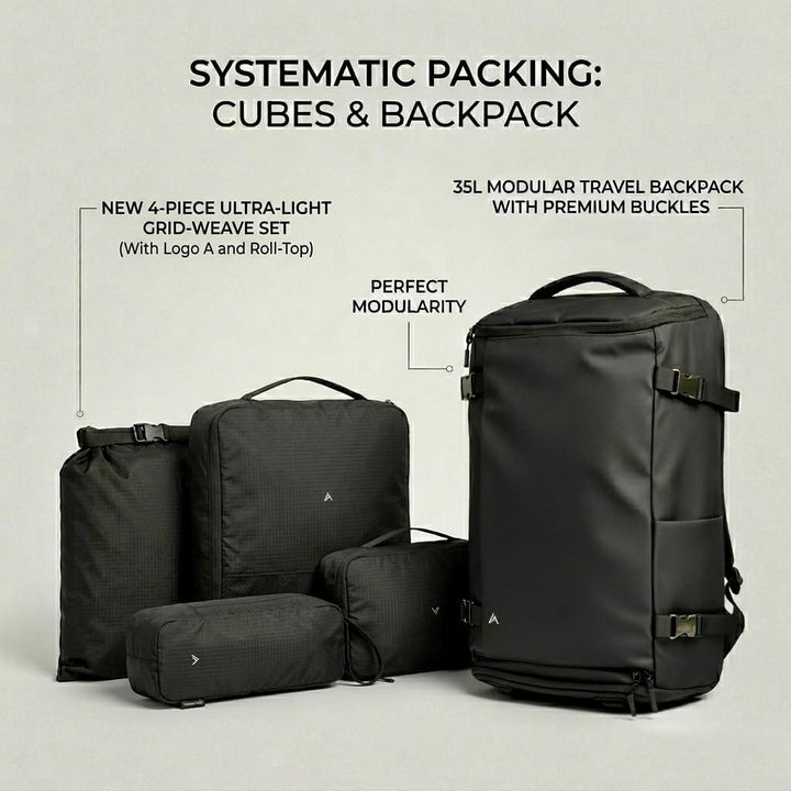 +Zermatt-Horn Rucksack herren Reise-Rucksack 35L | Laptop 15-17 Zoll. Kabinenrucksack Handgepäck mit