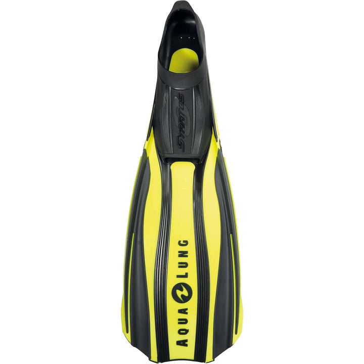 Aqua Lung Stratos 3 Full Foot Fins gelb Medium-Large, gelb Medium-Large