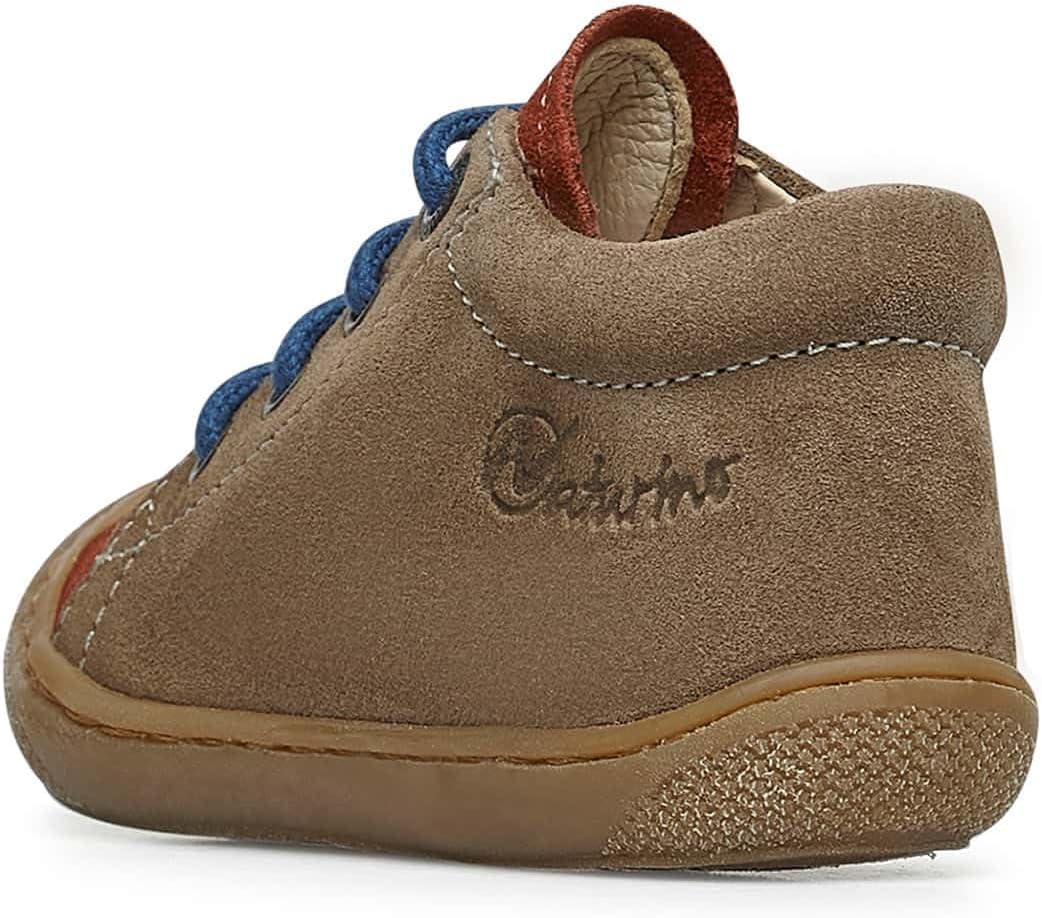 Naturino Cocoon-Lauflernschuhe aus Veloursleder 17 EU Hellbraun, 17 EU Hellbraun