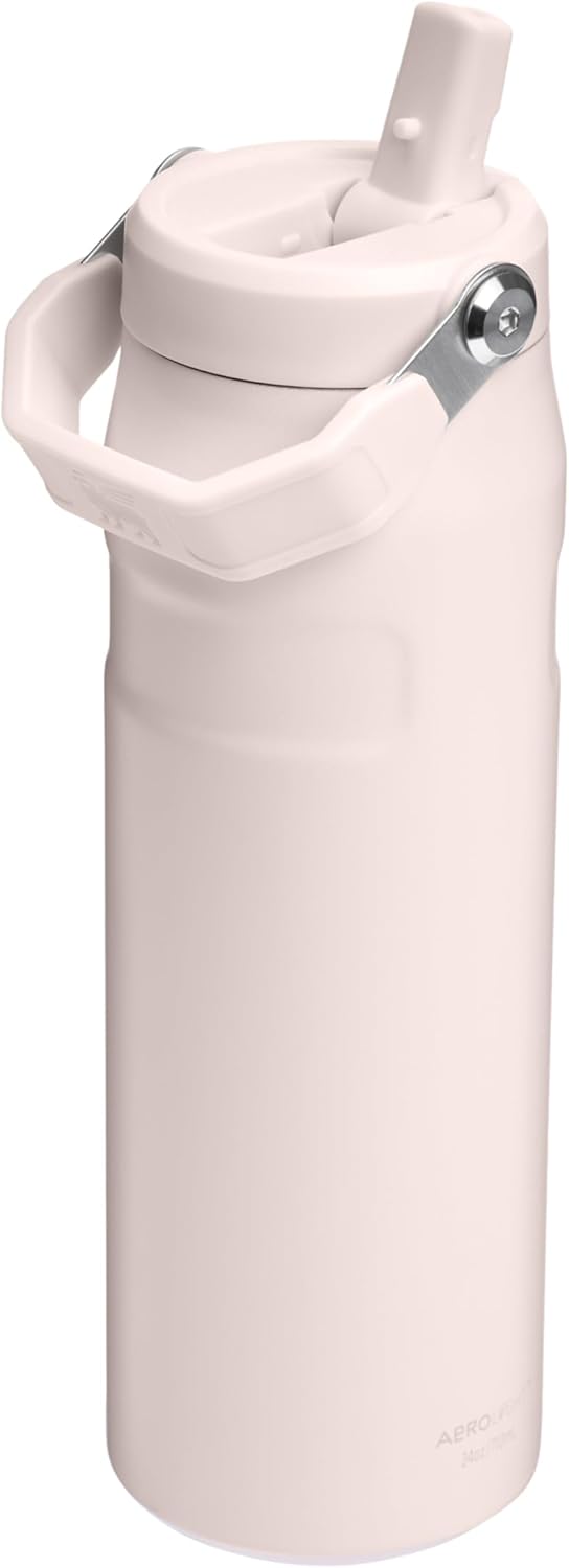 Stanley Flip Straw 2.0 Trinkflasche mit Strohhalm 0.7L - Thermobecher Kühlt 12 Stunden - 3 Tage Eisg