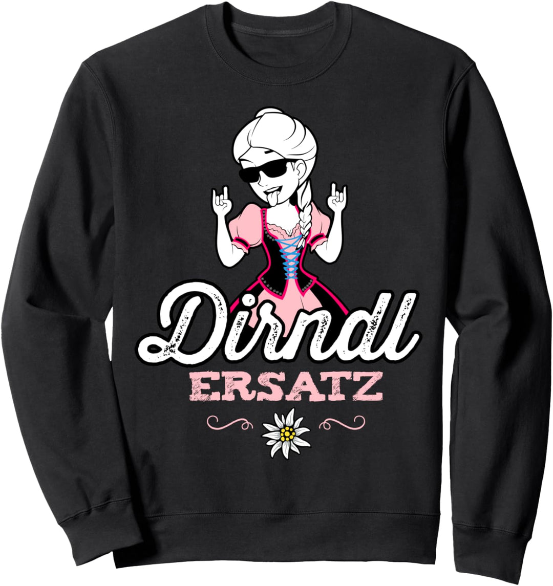 Dirndl Ersatz Tracht Kinder Trachtenshirt Damen Trachten Sweatshirt