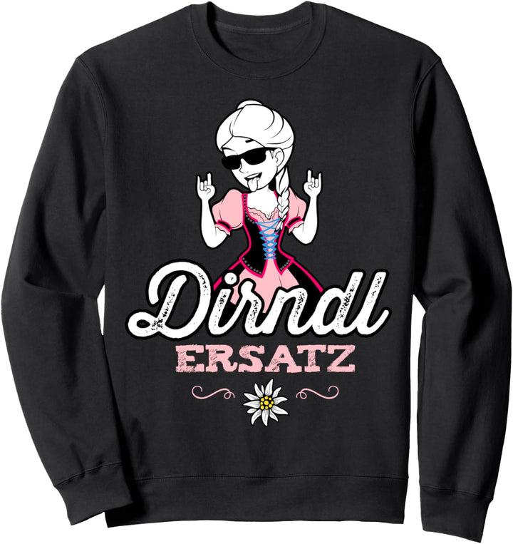 Dirndl Ersatz Tracht Kinder Trachtenshirt Damen Trachten Sweatshirt
