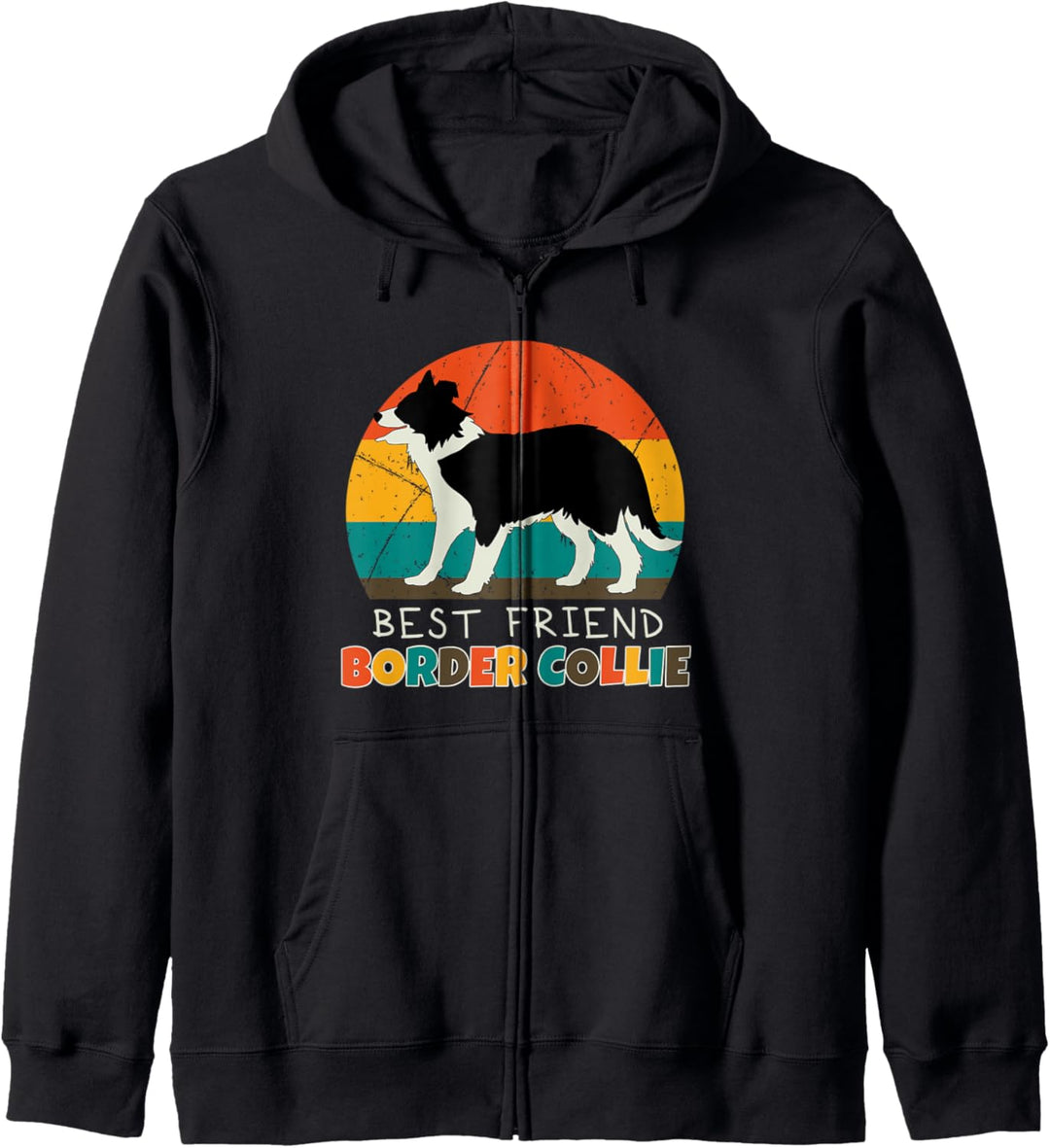 Border Collie Bester Freund Hundebesitzer Kapuzenjacke