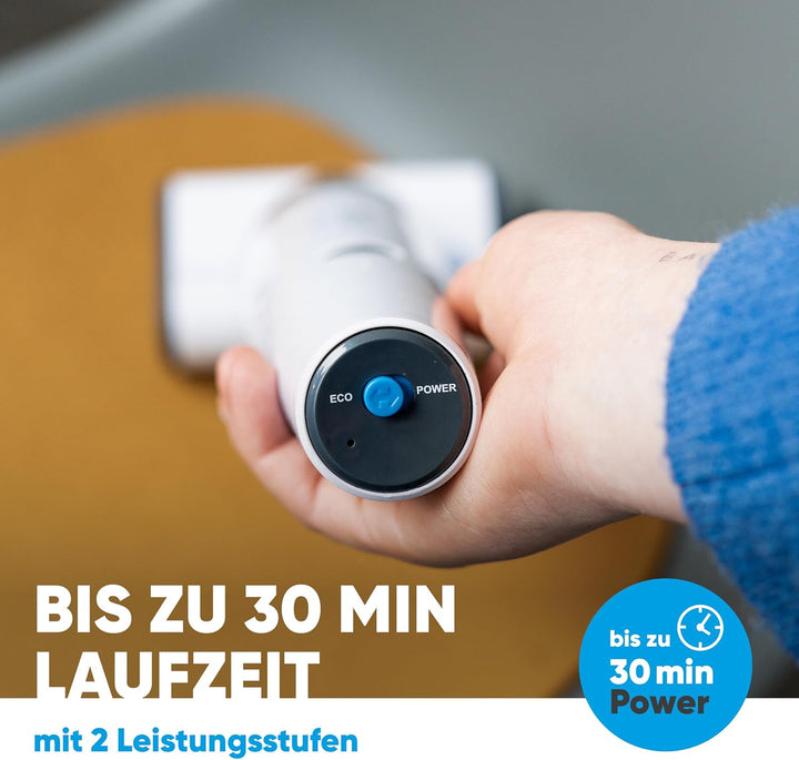 hoogo Akku-Handstaubsauger H5 2in1 | 120W | 14.000 Pa | beutellos kabellos | Laufzeit bis zu 30 min.