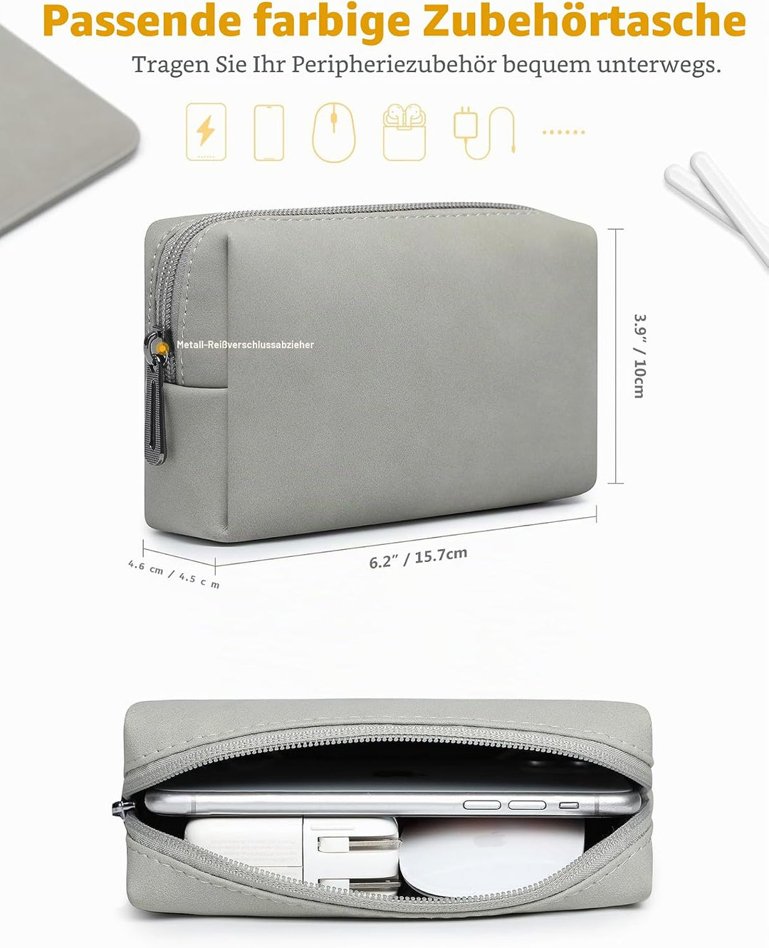 HYZUO 13,3-14 Zoll Laptophülle für MacBook Pro 14 M5/M4/M3/M2/M1 Pro/Max 2026-2021, 13,3" MacBook Ai