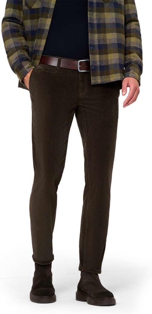 BRAX Herren Style Fabio Dx Cord Evolution Hose 34W / 32L Pine, 34W / 32L Pine