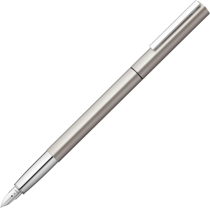 Lamy 1235462 ideos Füllhalter 70 - hochwertiger Füller aus Messinggehäuse mit Palladium-Veredelung m