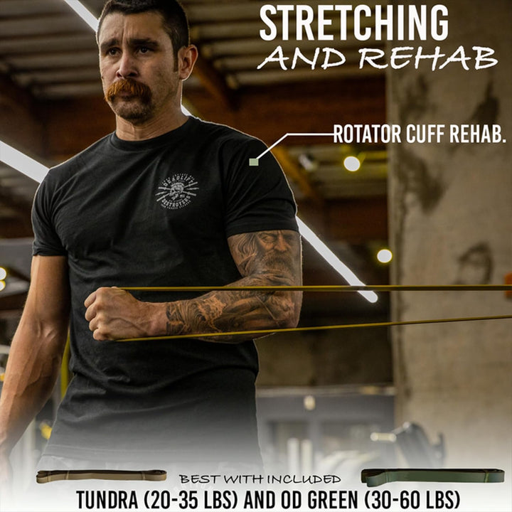 Iron Infidel Pull-Up-Hilfsbänder zum Trainieren – Widerstandsbänder-Set für Männer, Übung, Training,