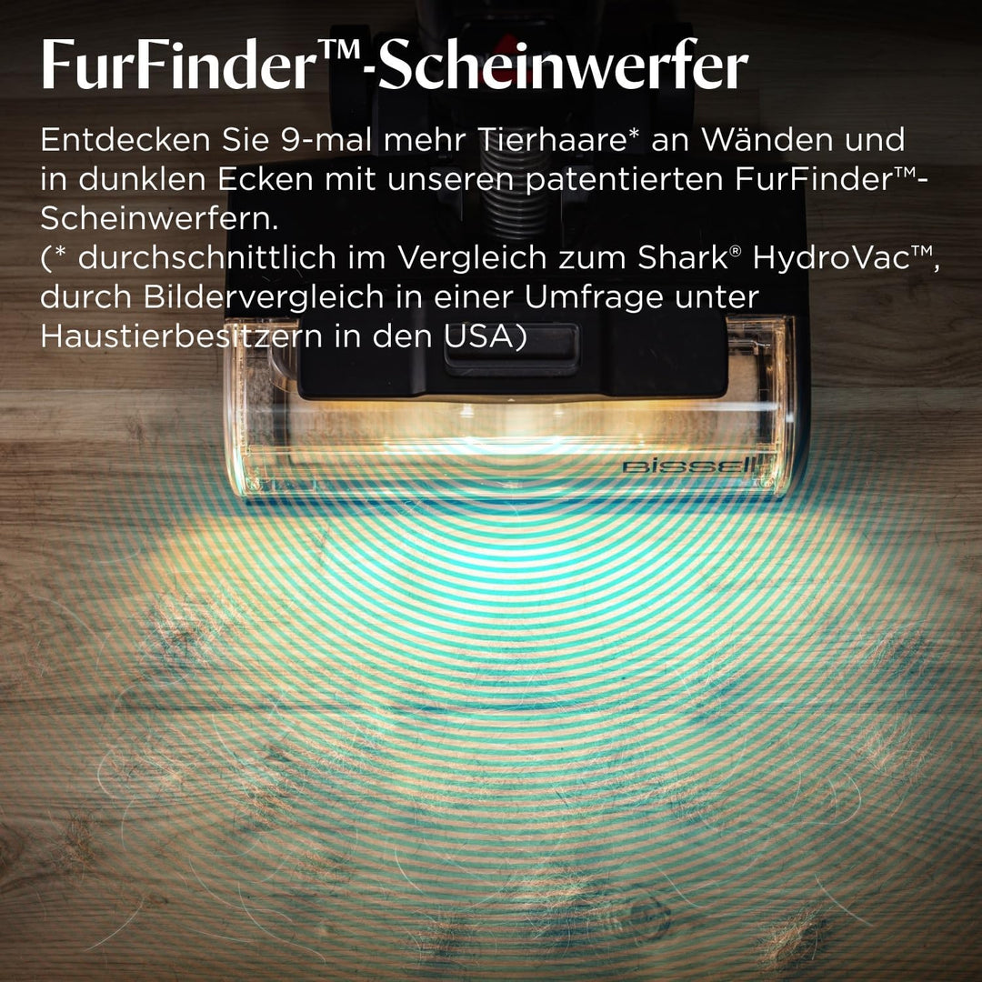 Bissell CrossWave HydroScrub kabelloser Staubsauger mit Wischfunktion, leistungsstarker Bodenreinige