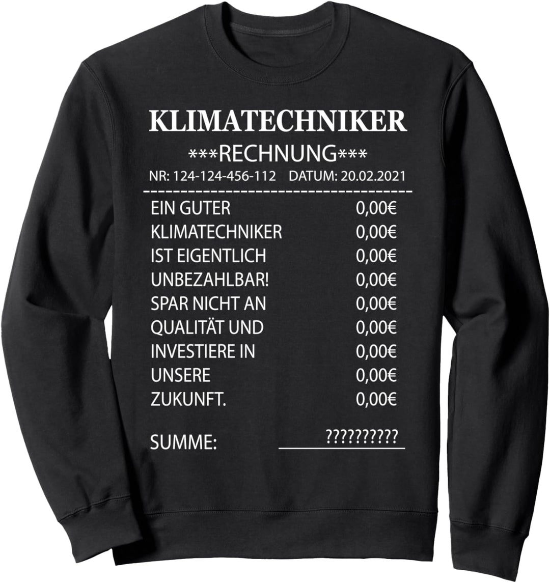 Klimatechniker Sweatshirt