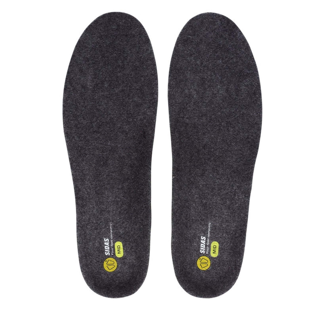 Sidas 3 Feet Merino Mid Einlegesohle Grau S (37-38), Grau S (37-38)