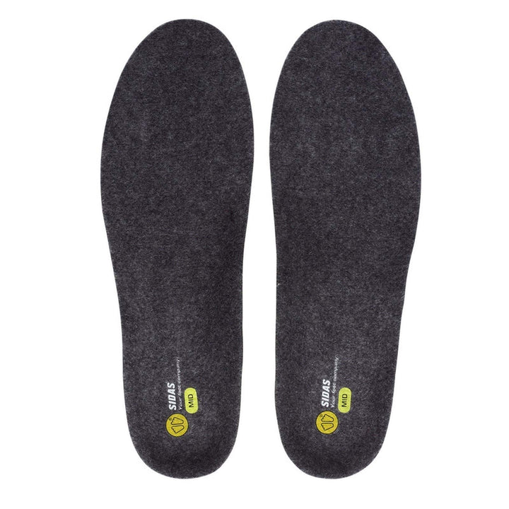 Sidas 3 Feet Merino Mid Einlegesohle Grau S (37-38), Grau S (37-38)