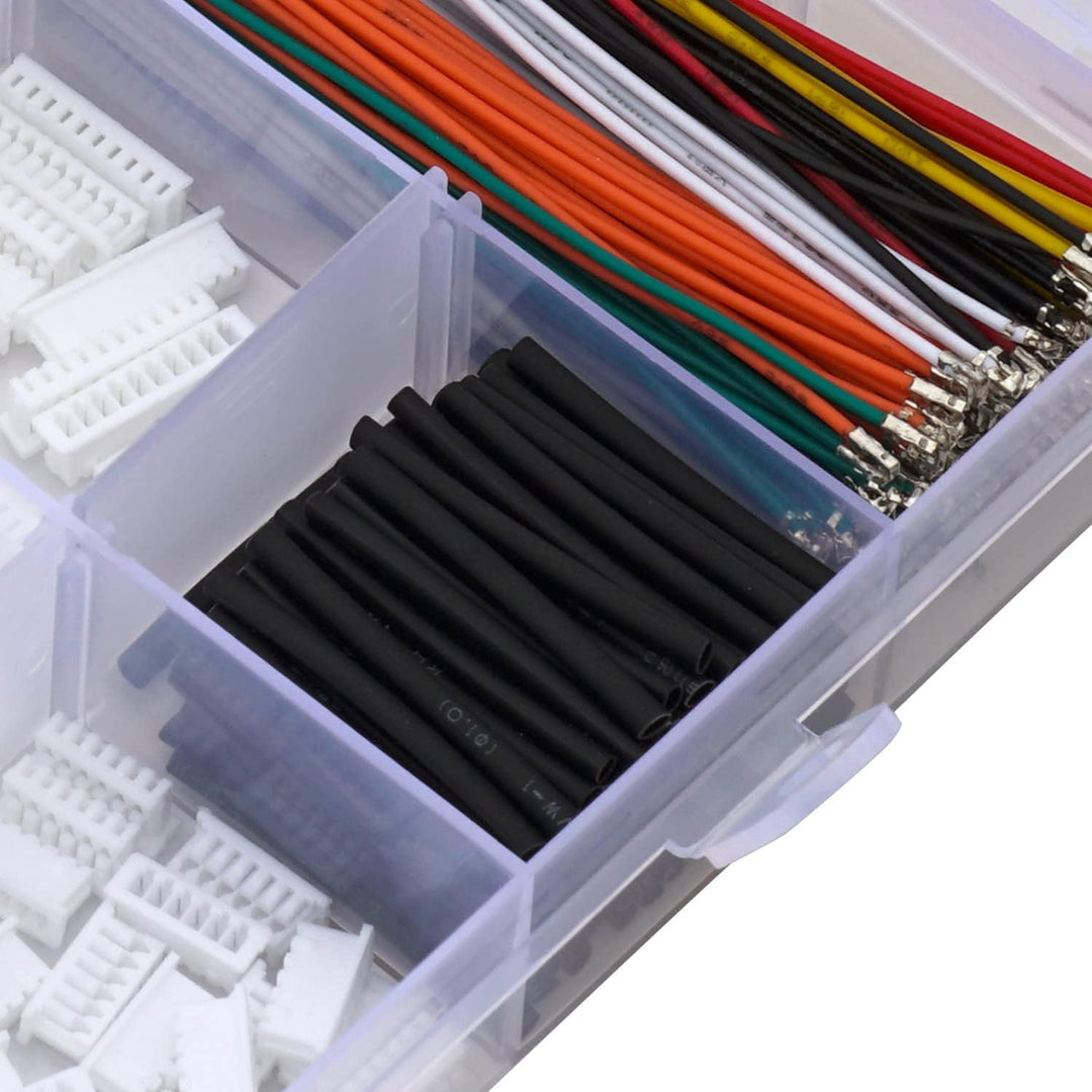 MX 1,25 mm SteckerSet und Premiumvorgekräuselte Kabel, kompatibel mit Molex PicoBlade für Pixhawk Fl