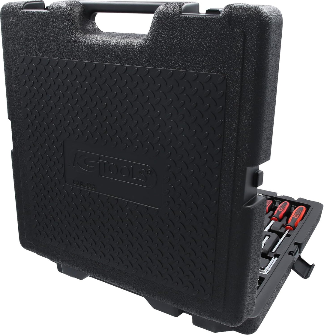 KS Tools 918.0216 1/4"+3/8"+1/2" CHROMEplus Steckschlüssel-Satz, 216-tlg 216-tlg. Hochglanz verchrom