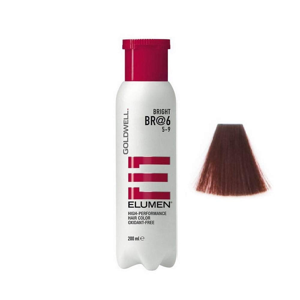 Goldwell Elumen Bright Haarfarbe 6 BR, 1er Pack, (1x 200 ml) 6BR 200 ml (1er Pack), 6BR 200 ml (1er