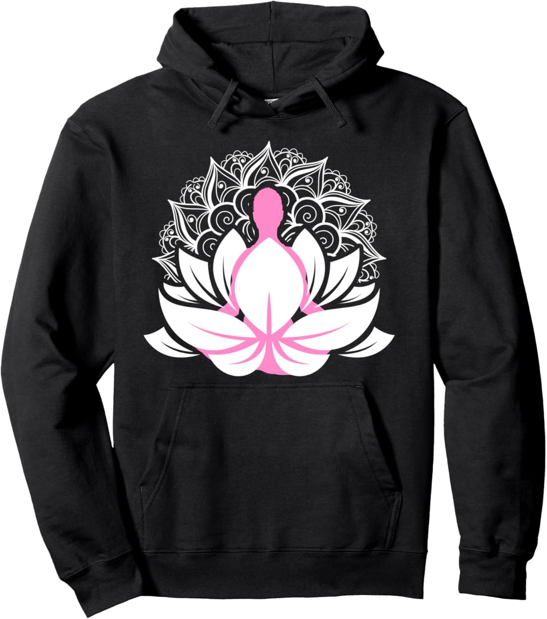 Yoga Mandala Meditation Meditieren Entspannung Namaste Zen Pullover Hoodie